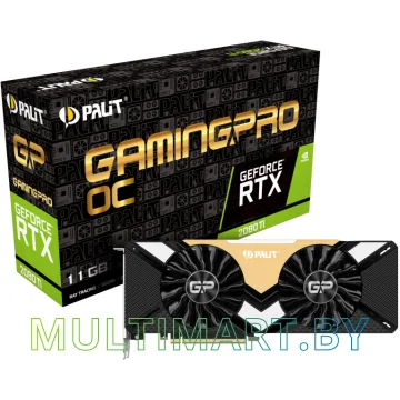 Видеокарта Palit GeForce RTX 2080 Ti GamingPro OC 11GB GDDR6 (NE6208TS20LC-150A) картинка 7